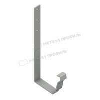 Держатель желоба МЕТАЛЛ ПРОФИЛЬ БЮДЖЕТ 120х86 Ral 9003