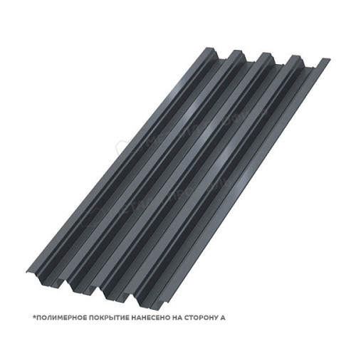 Профлист МЕТАЛЛ ПРОФИЛЬ Н-75x750-A (ПЭ-01-7024-0,8)